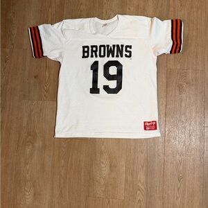 Vintage XL Men’s  Cleveland Browns Rawlings NFL Football T-Shirt/Jersey